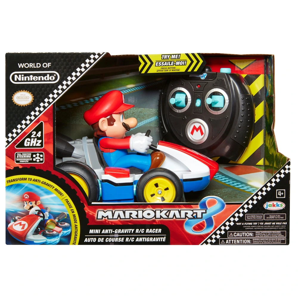 Nintendo Super Mario Remote Control Mini Anti-Gravity Mario Kart