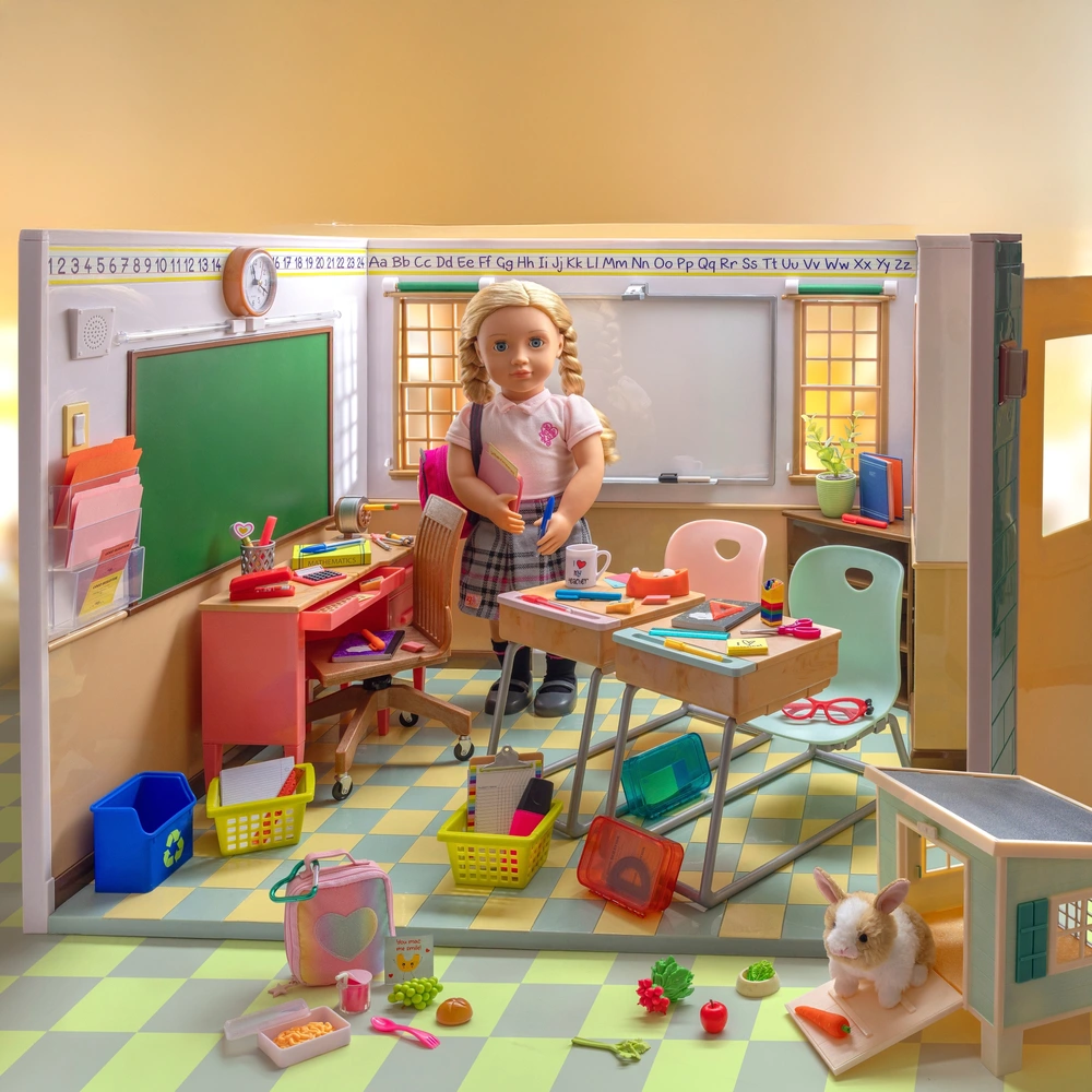 Our Generation School Room Awesome Academy Playset Smyths Toys UK