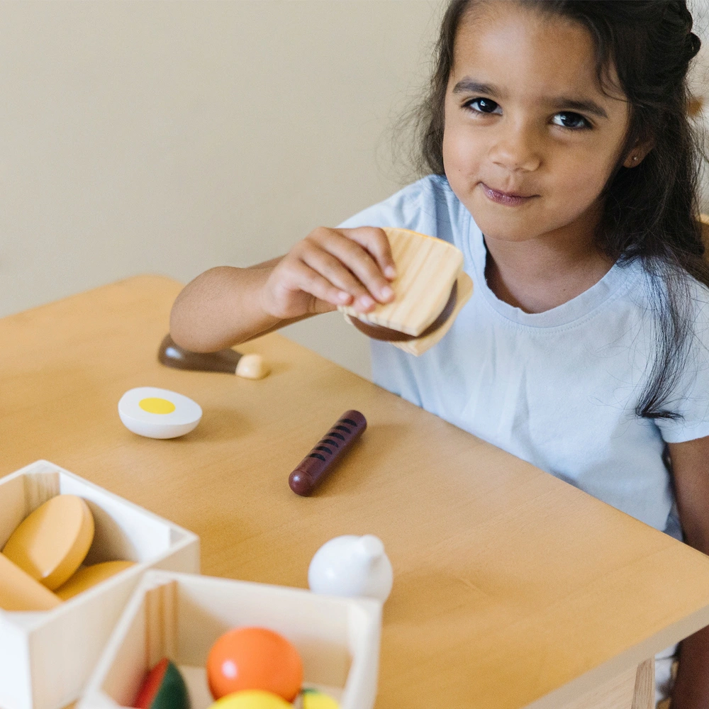 Melssa & Doug Food Groups Wooden Toy Set