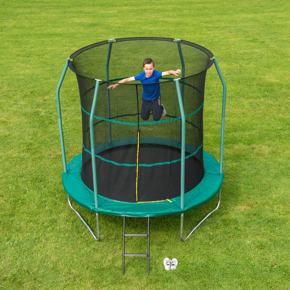8ft Trampoline with Enclosure Net Smyths Toys UK