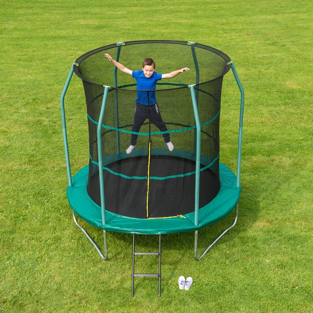 8ft Trampoline with Enclosure Net Smyths Toys UK