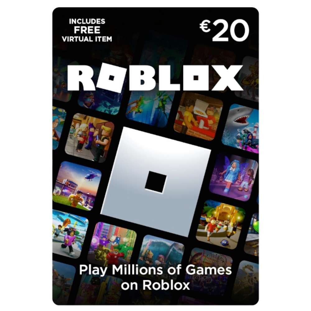 Roblox €20 Gift Card Smyths Toys Ireland