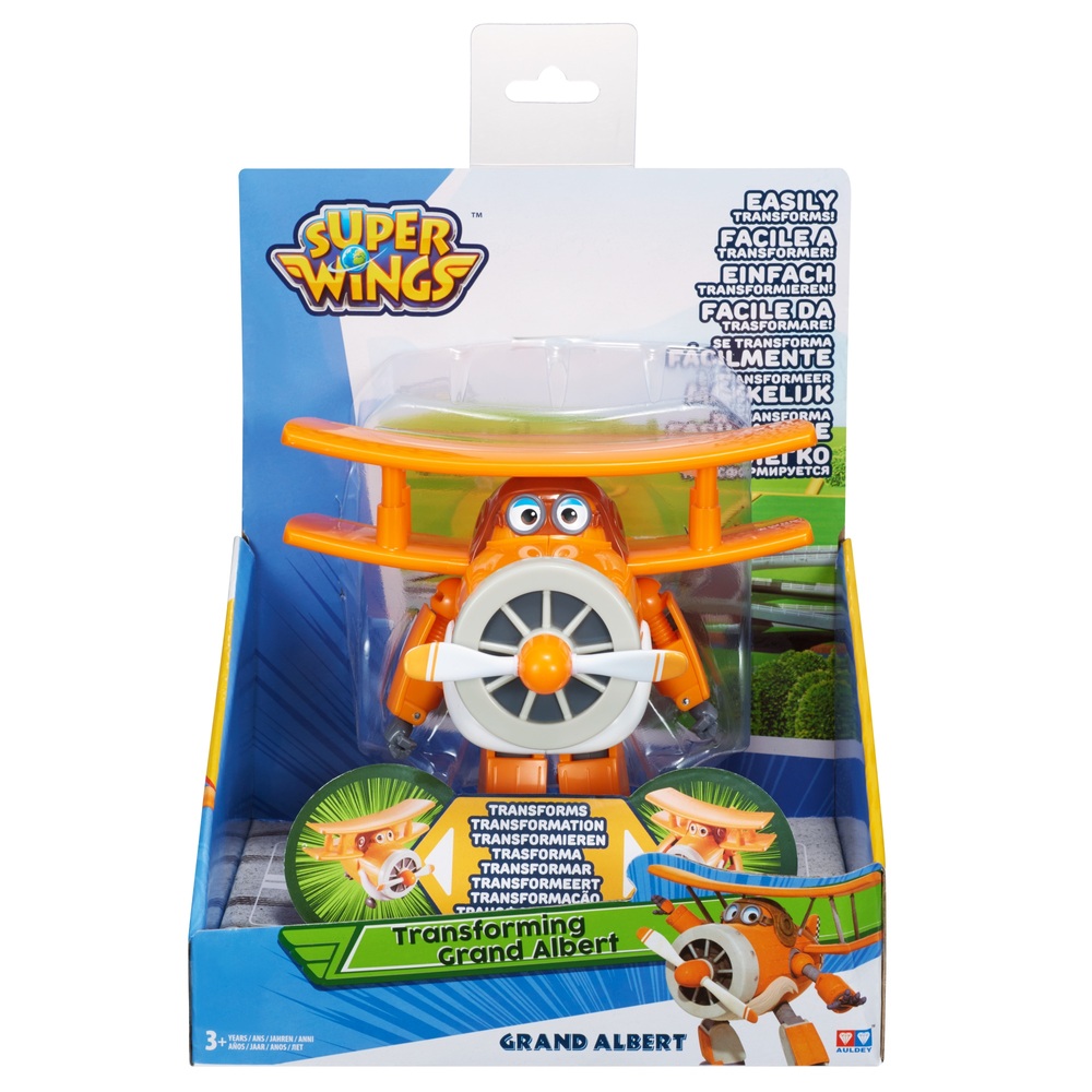 Super Wings Transformatie Vliegtuig Oom Albert