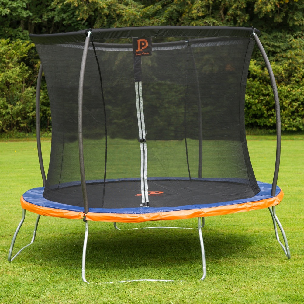 Jump Power Outdoor Trampolin rund mit Netz 305 cm | Smyths Toys