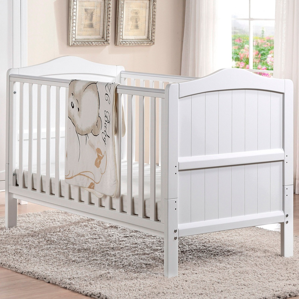 Nested Soro Cot Bed White Smyths, Twin Cot Bed Uk