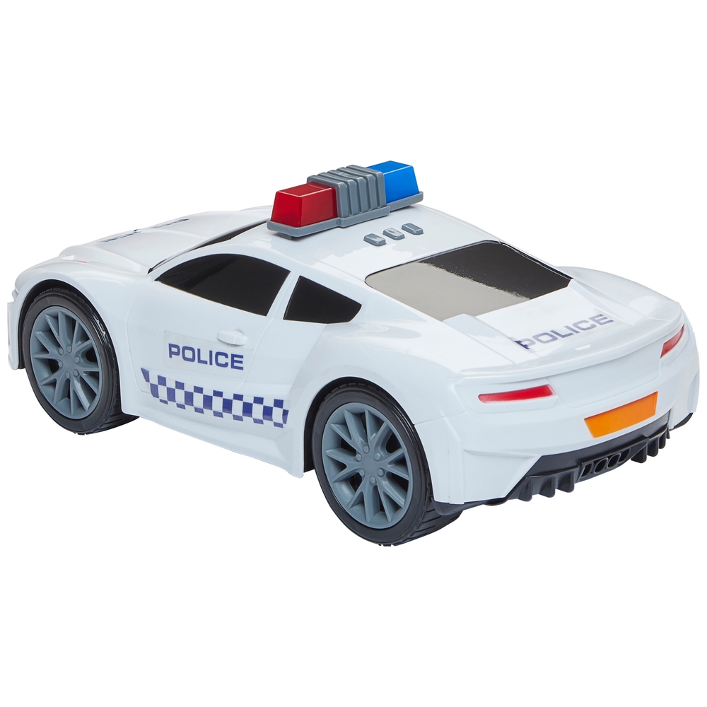 Polizei Auto Spielzeug mit Bewegung Motor Sound Licht Musik Police Car Polizeiau 