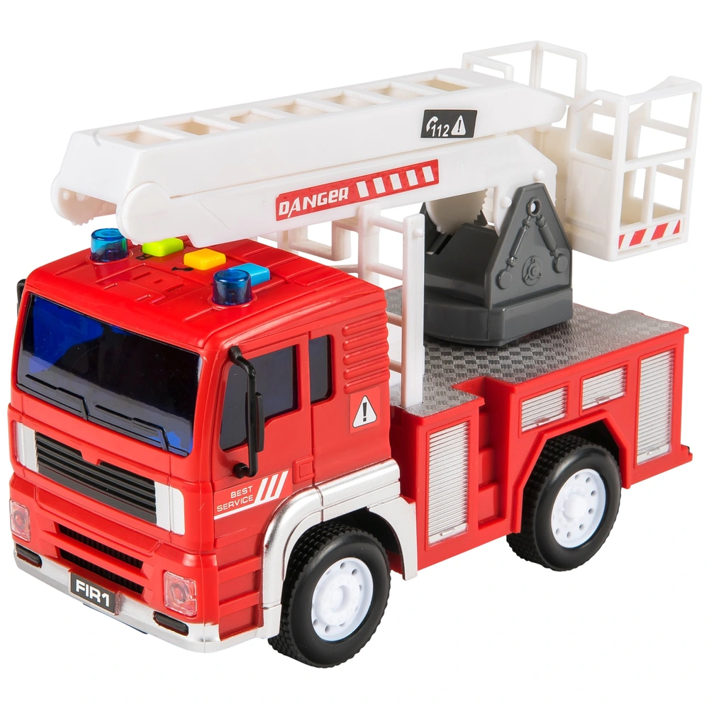 Super Wheelz Lights Sounds Vehicle Fire Truck Smyths Toys UK