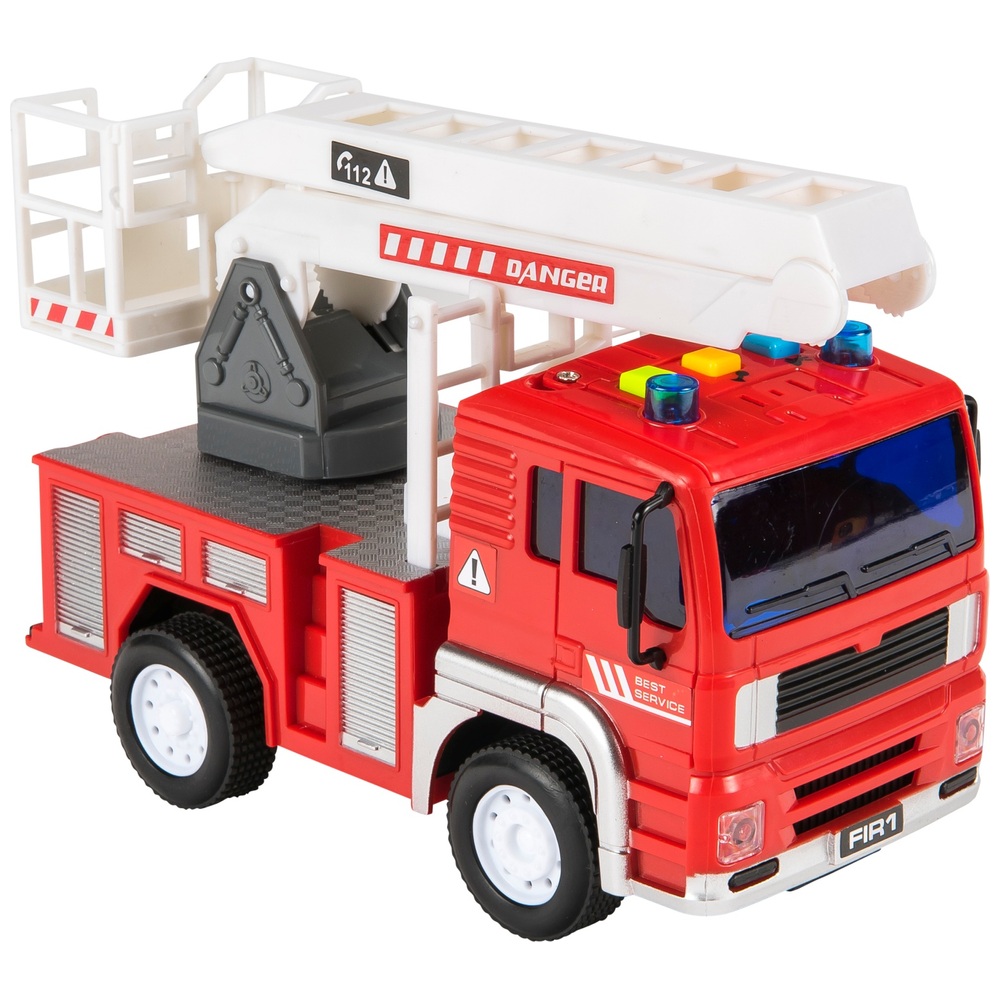 Camion de pompier 1:16 Motor & Co : King Jouet, Véhicules de