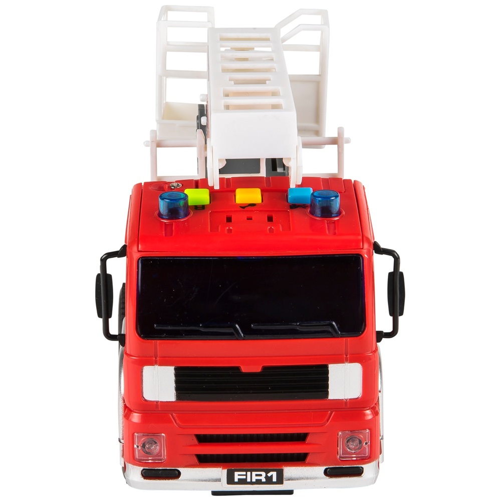 Garage jouet GENERIQUE Jouets Enfants 3 Ans Camion de Pompiers Voiture  Véhicule de Secours avec Son et Lumière Firetruck sans Piles Cadeau (1  Pompier)