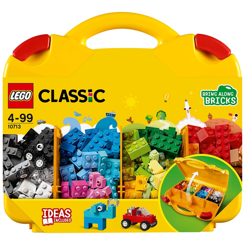Sac de rangement Lego, boîte de rangement, tapis de speelgoed, jaune -  gris