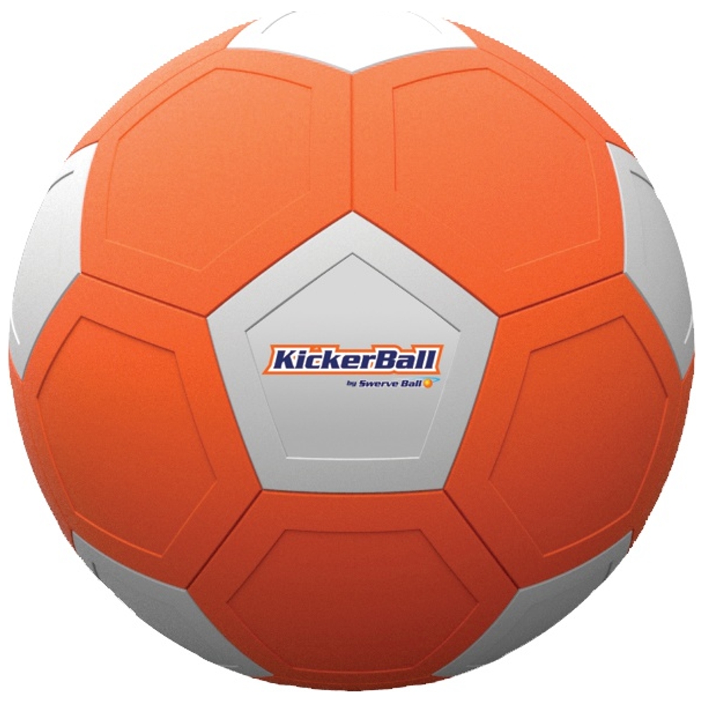 KickerBall - Ballon de foot - Orange et Blanc