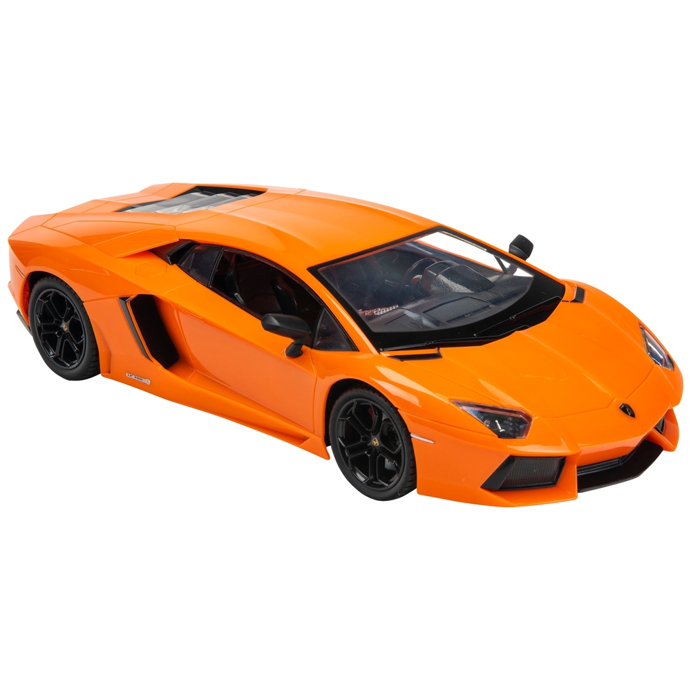 Remote Control 1:14 Lamborghini Aventador Coupe Orange Car | Smyths Toys UK