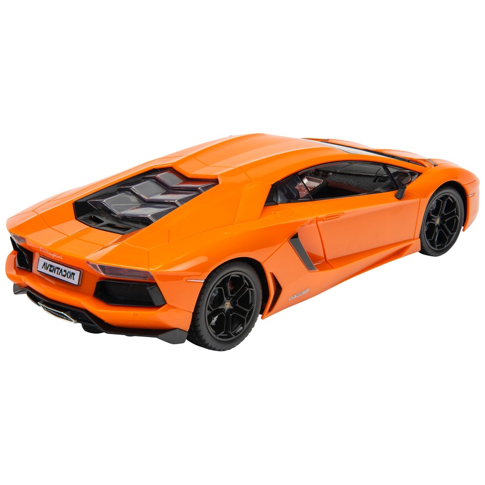 Remote Control 1:14 Lamborghini Aventador Coupe Orange Car | Smyths Toys UK