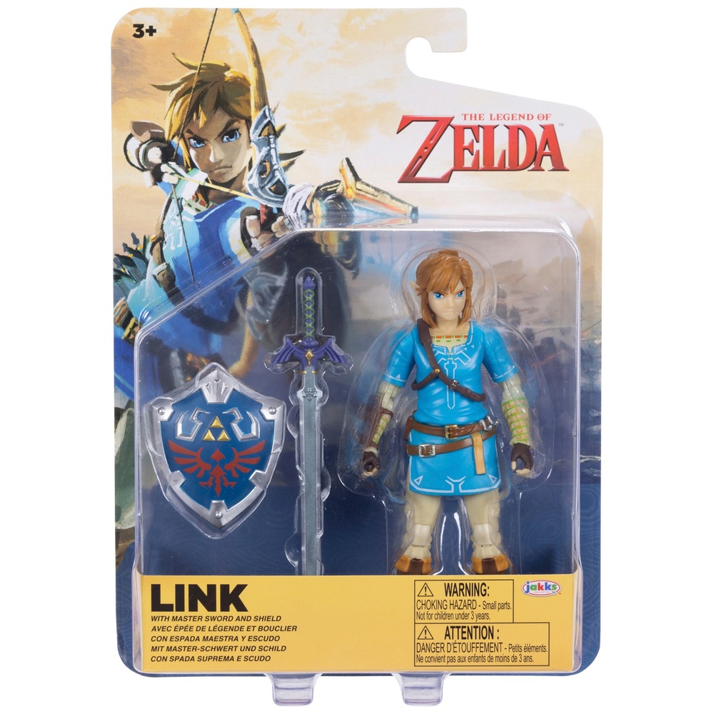 Nintendo The Legend of Zelda 10cm Link Figure | Smyths Toys UK