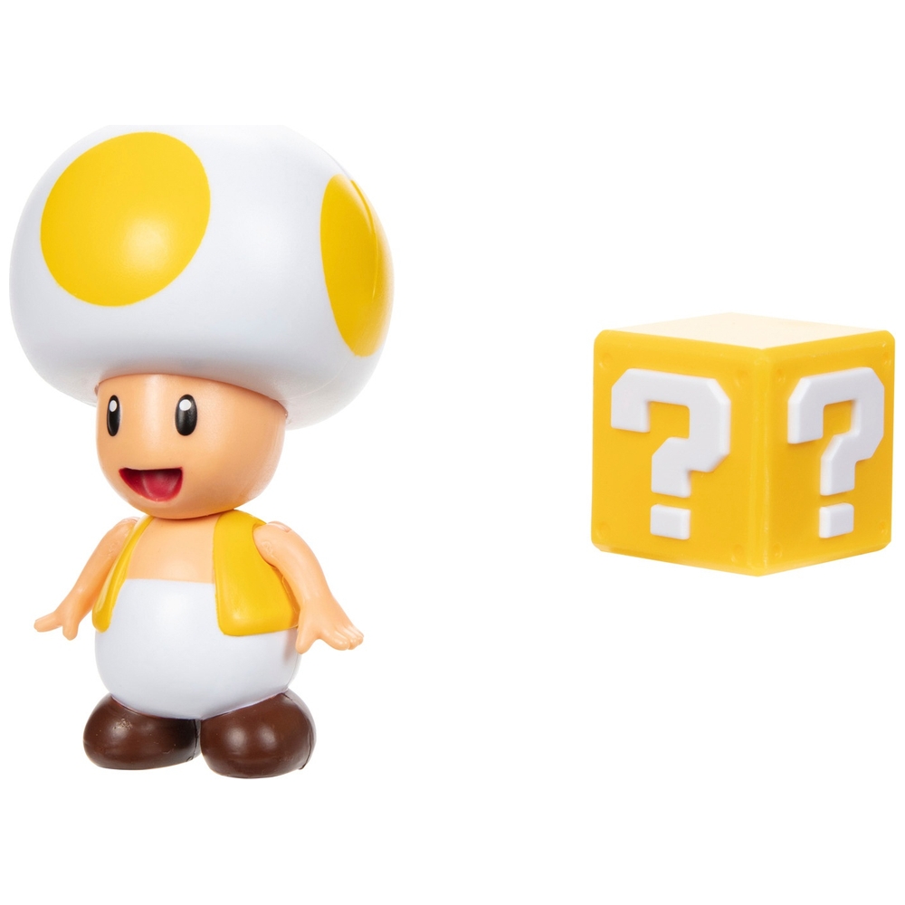 Nintendo Yellow Toad Figure | Smyths Toys UK