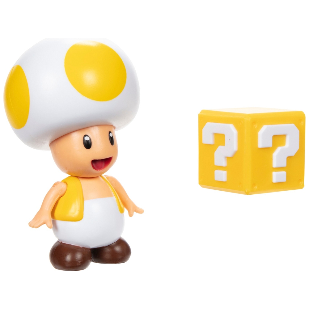 Nintendo Yellow Toad Figure | Smyths Toys UK