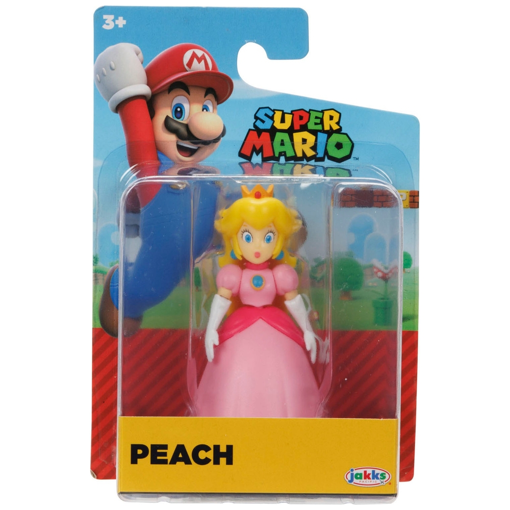 Super Mario 6cm Princess Peach Figurine | Smyths Toys UK