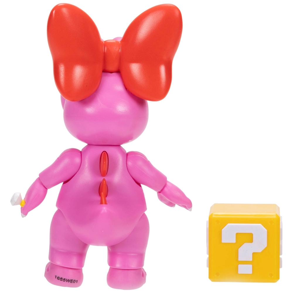 Nintendo Super Mario Birdo Figure with Question Block 10cm