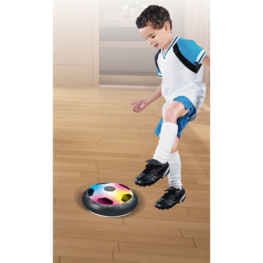 Ballon de foot aéroglisseur lumineux et personnalisable - jouet d