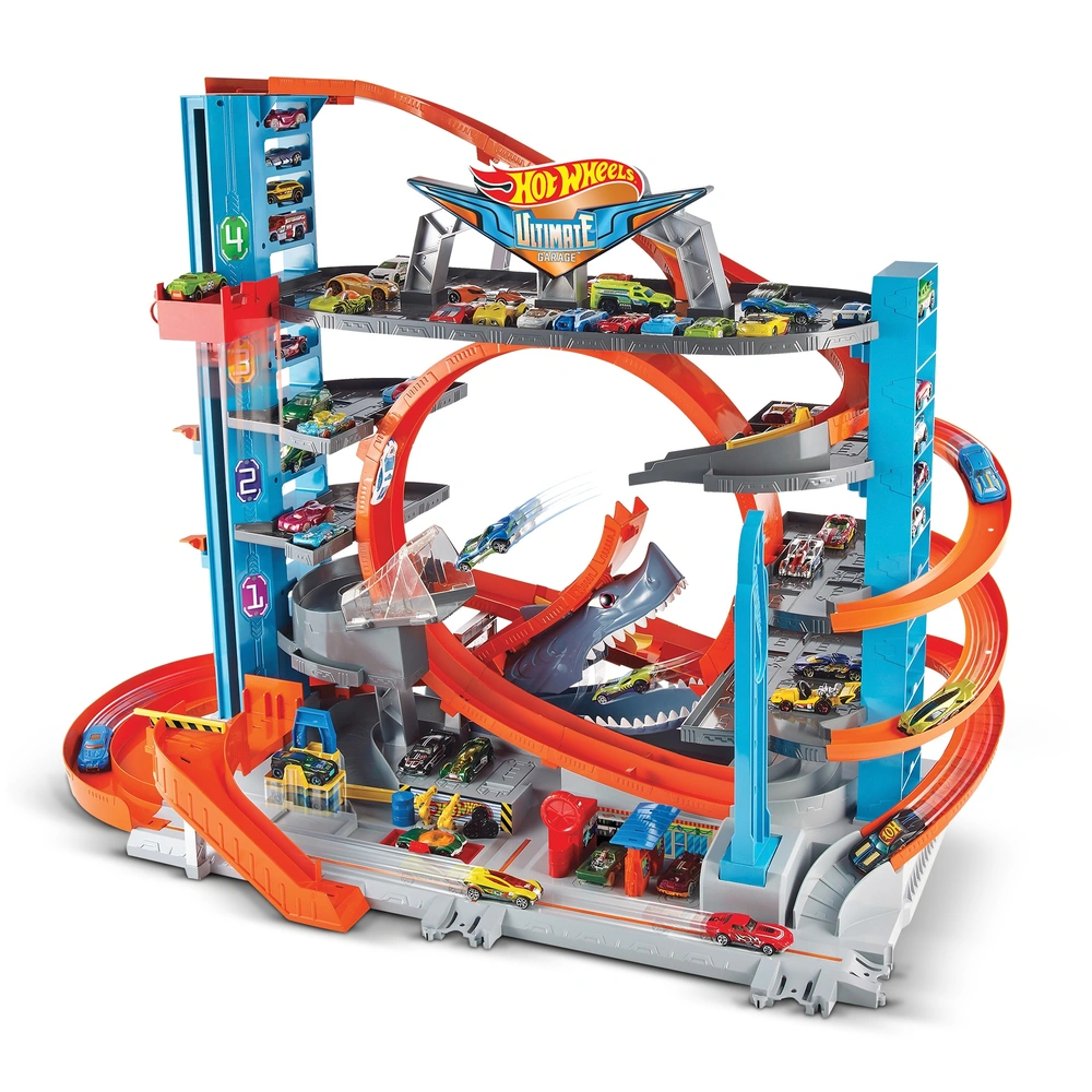 Hot Wheels - Ultimate Garage avec Attaque de Requin | Smyths Toys