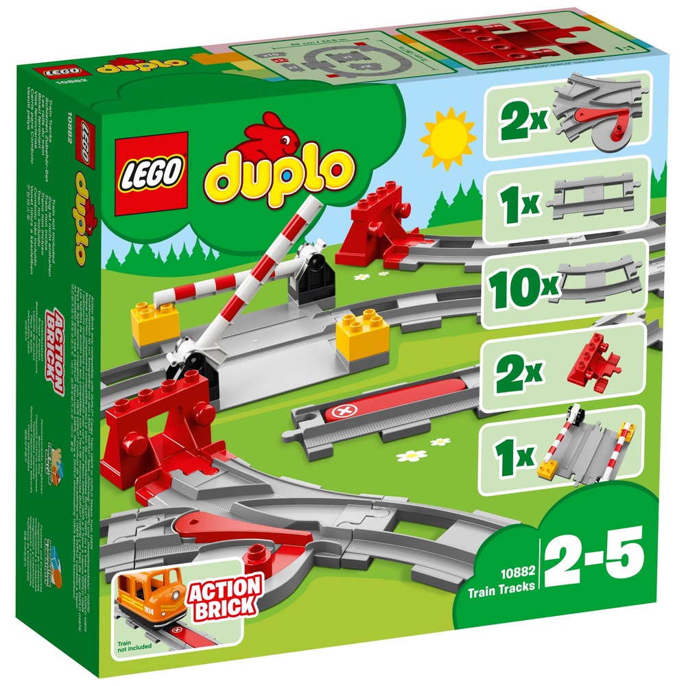 nød implicitte udtryk LEGO DUPLO 10882 Eisenbahn-Schienen | Smyths Toys Deutschland