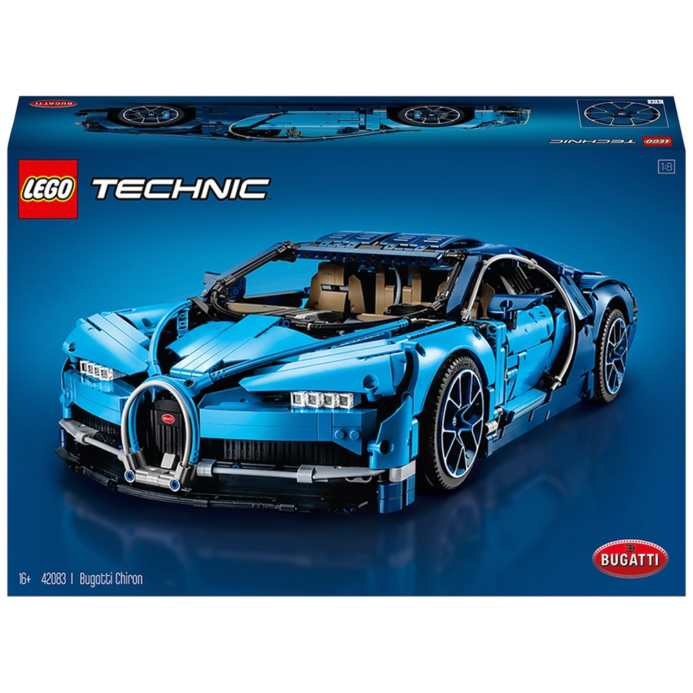 moronic Skabelse Mose LEGO Technic 42083 Bugatti Chiron Sports Race Car Set | Smyths Toys Ireland