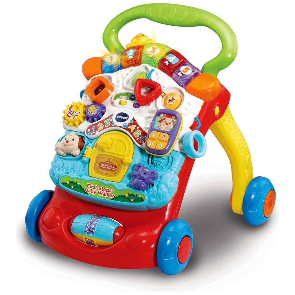 VTech First Steps Red Baby Walker | Smyths Toys UK