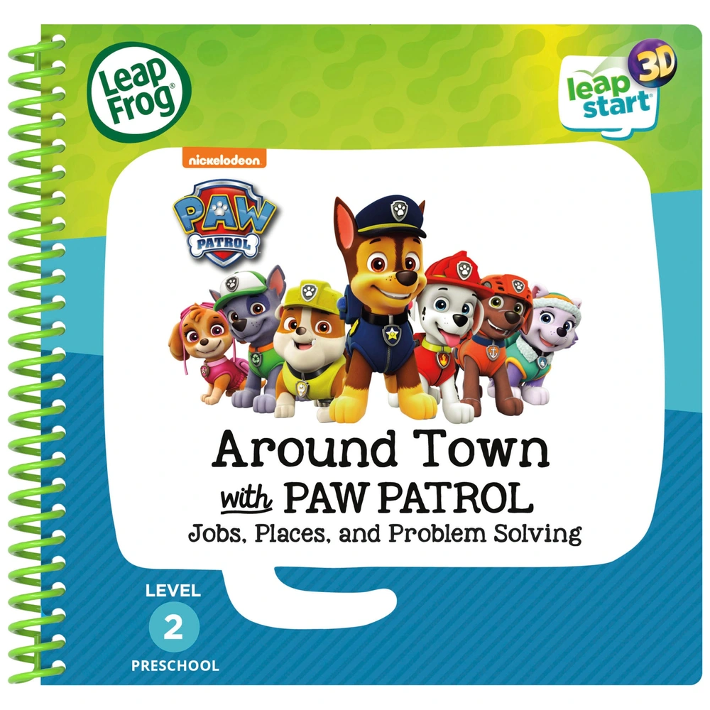LeapFrog LeapStart 3D PAW Patrol Interactive Learning Book