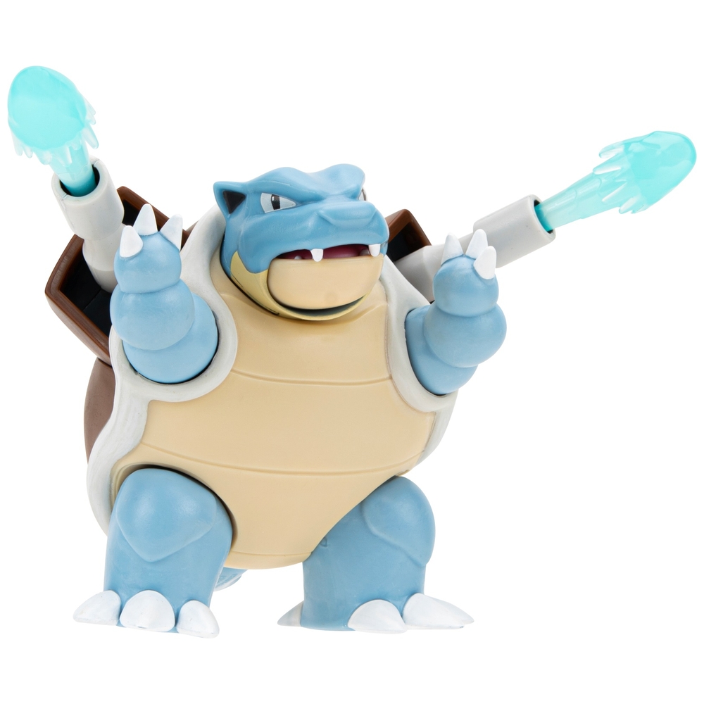 Pokémon Blastoise 11cm Battle Feature Figure with Water Missile Cannon