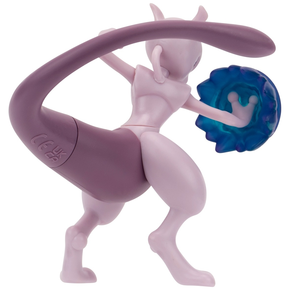 Pokémon Battle Feature Figure - Mewtwo | Smyths Toys UK