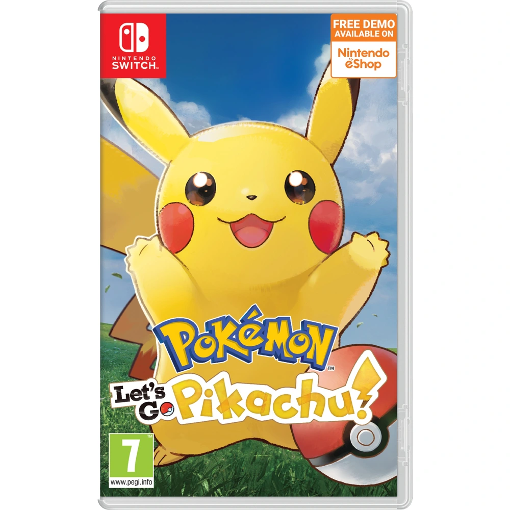 Switch Nintendo Switch ポケットモンスター Lets G… Pokémon: Let's Go Pikachu Nintendo Switch | Smyths Toys UK
