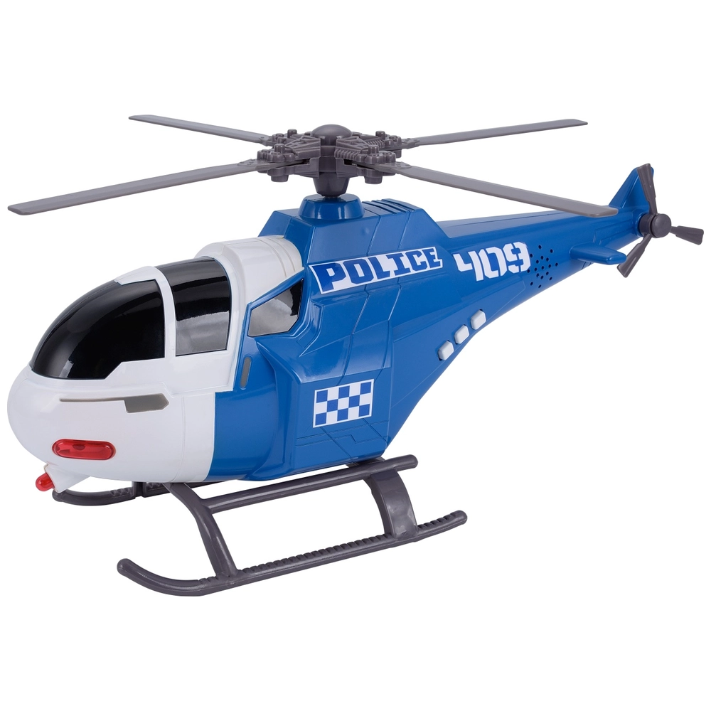 Super Wheelz Lights Sounds Police Helicopter Smyths Toys Ireland