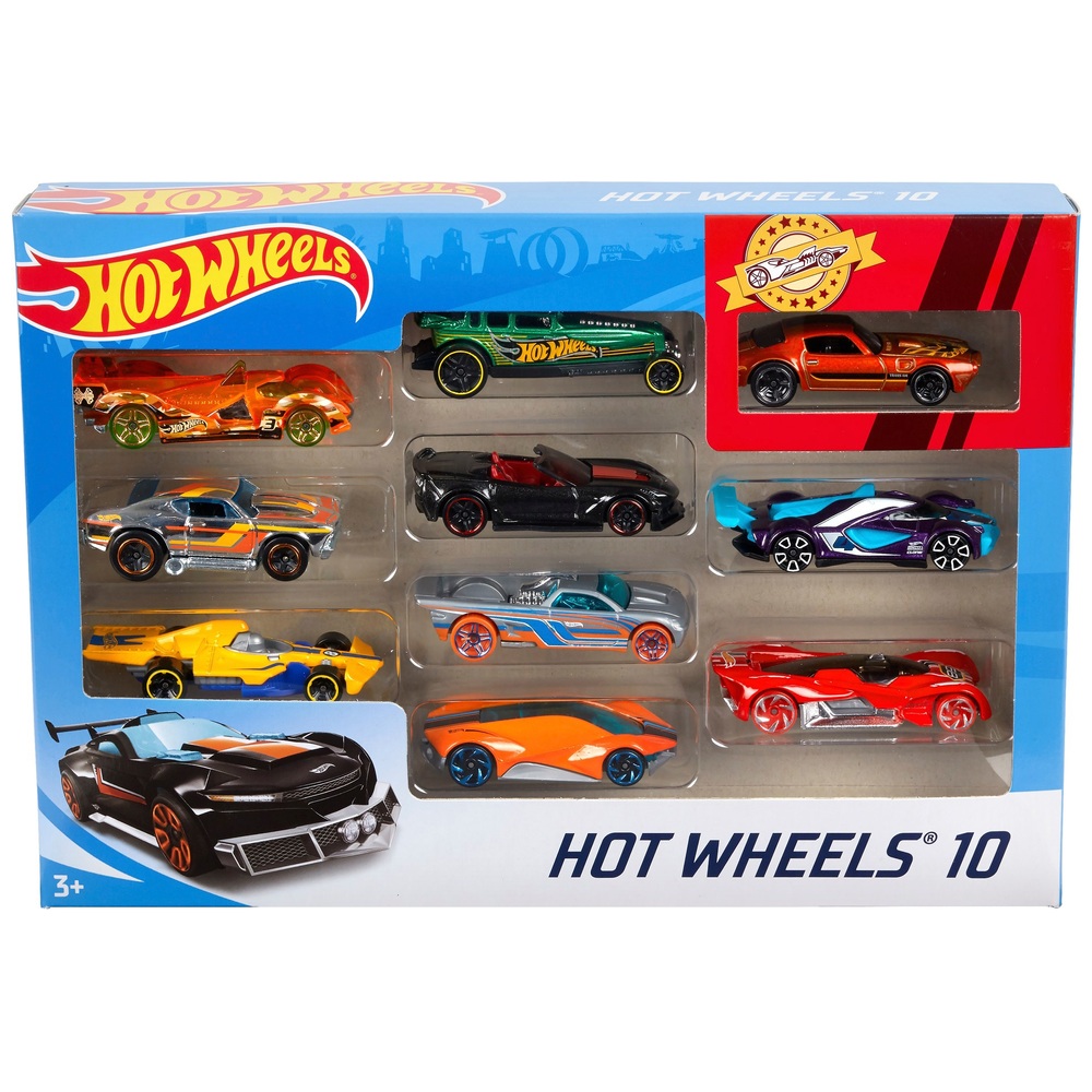 Hot Wheels Basic 10 Car Pack | Hot Wheels | Smyths Toys UK