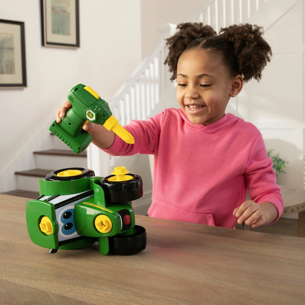 John Deere Build-a-Johnny Tractor Smyths Toys UK