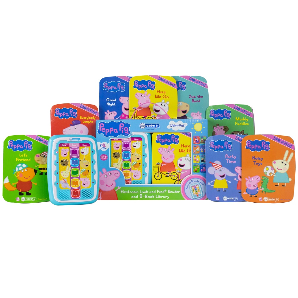 Peppa Pig Me Reader: Junior Electronic Reader and 8 Book Library ...