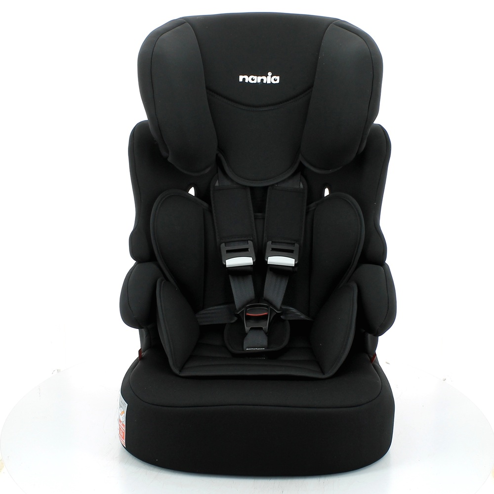 Bounce subtle Pilfer Nania Beline SP Access Black Group 1-2-3 Car Seat with Safety Harness |  Smyths Toys UK