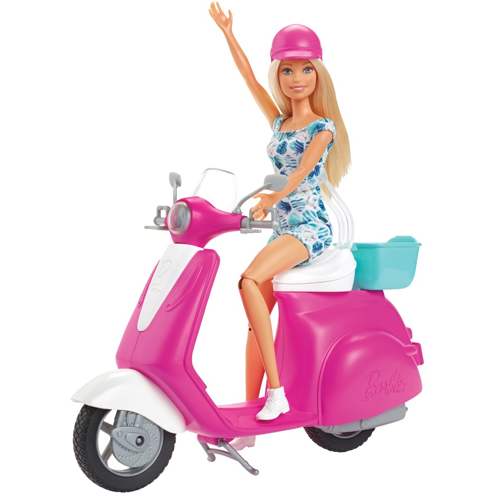 smyths barbie scooter