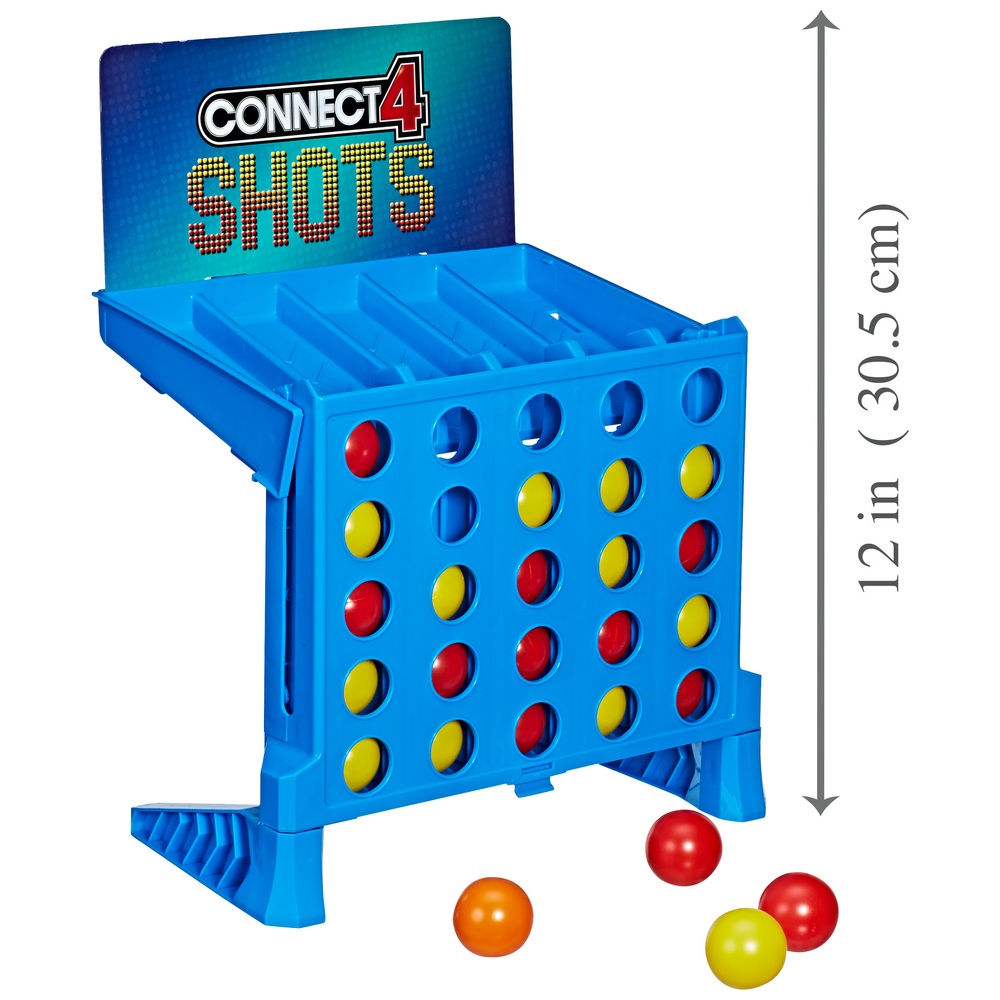 Connect 4 Shots Game Toy Play Kids Bounce Ball Fun Party Activity Gift Adult Boy 