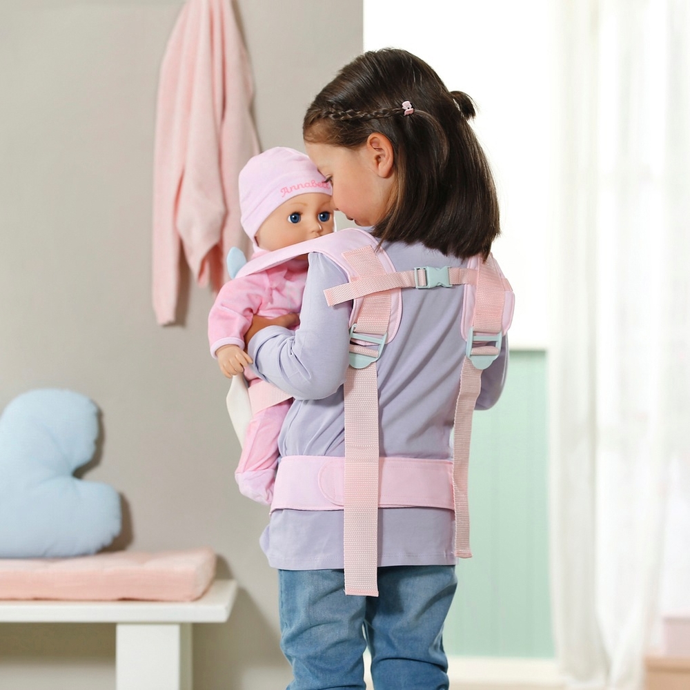 faillissement Leugen Schat Baby Annabell draagzak roze | Smyths Toys Nederland