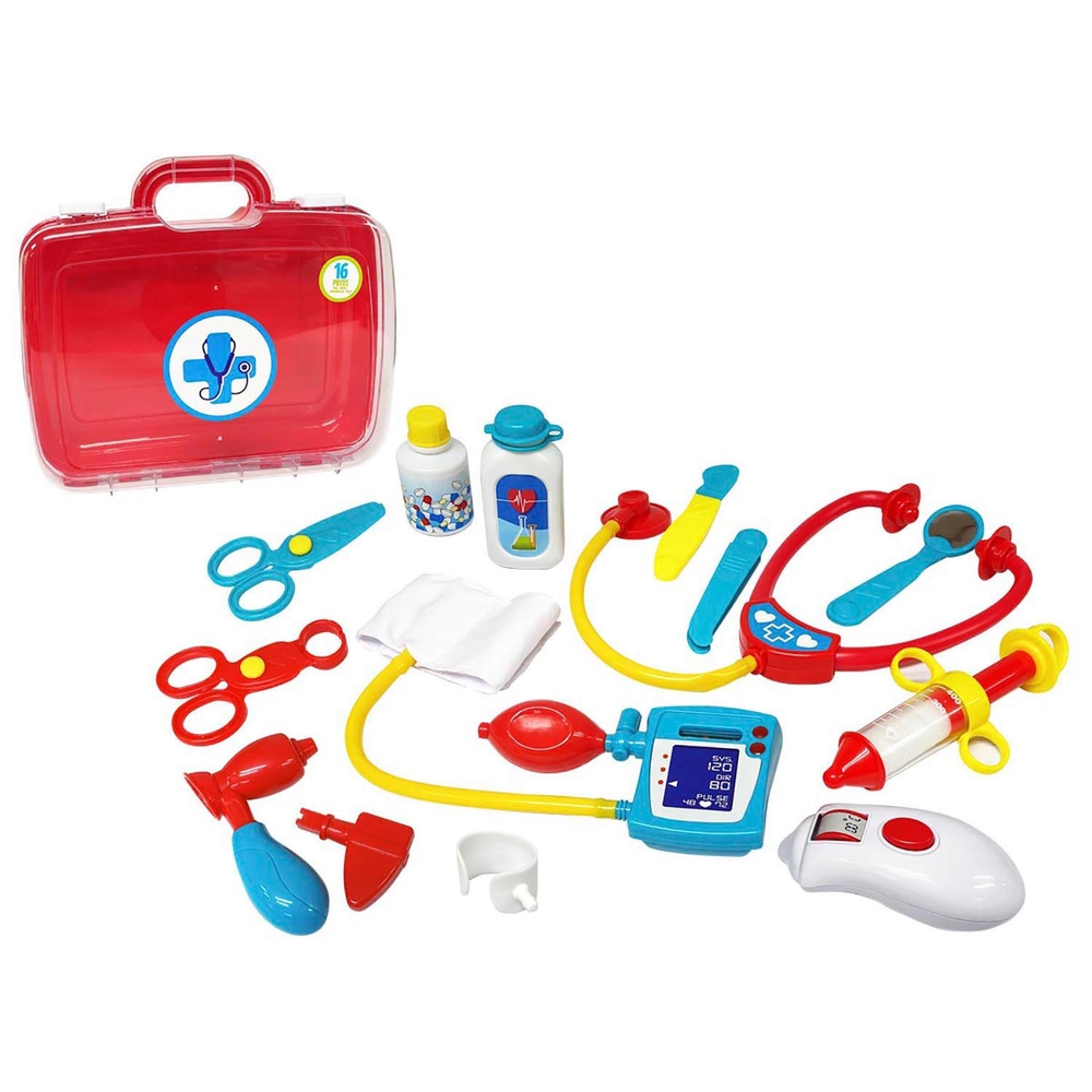 Big Steps Play Doctor's Case Red Smyths Toys UK