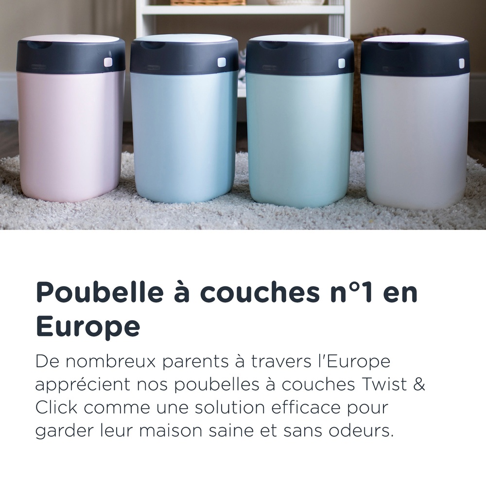 Tommee Tippee - Poubelle à Couches - Blanche