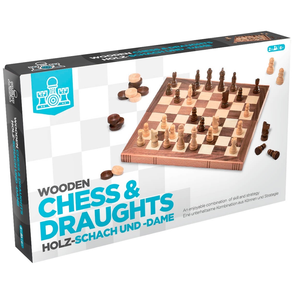 Rolz Chess & Checkers Set