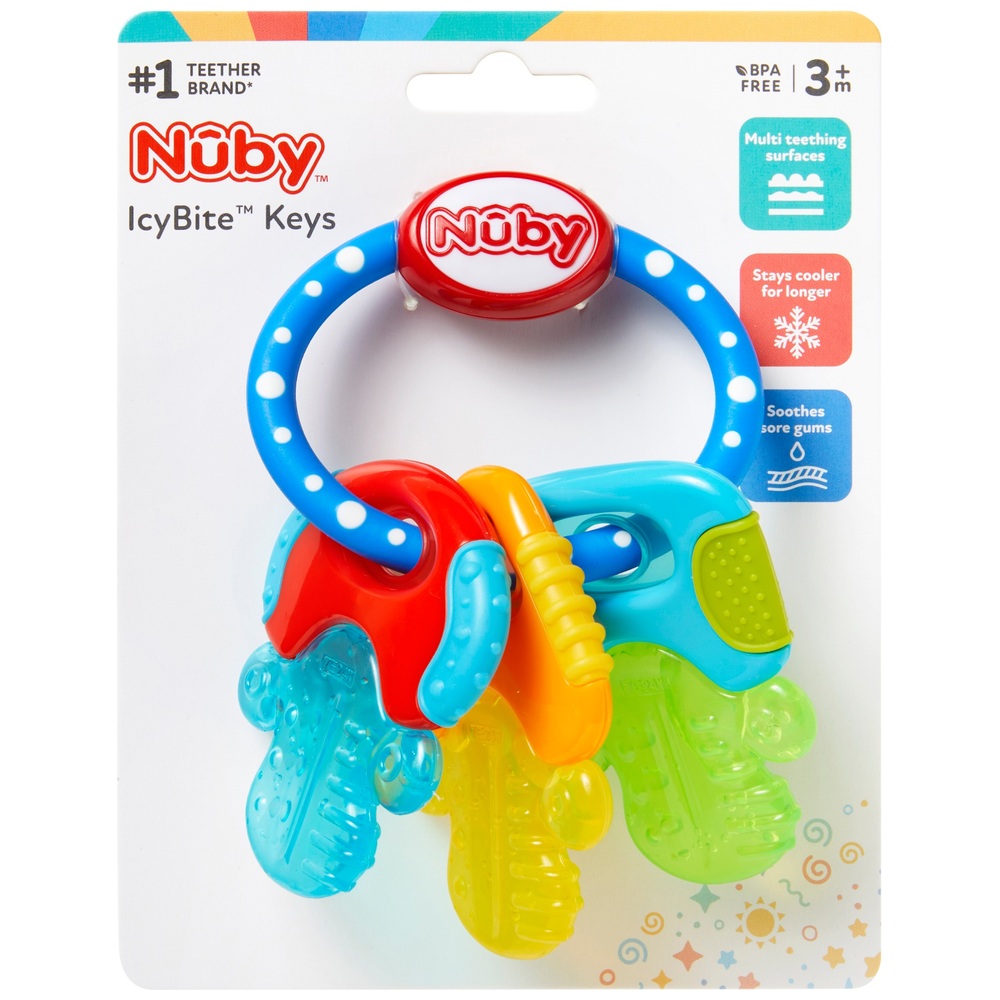 Nuby Icy Bite Keys Teether Smyths Toys UK