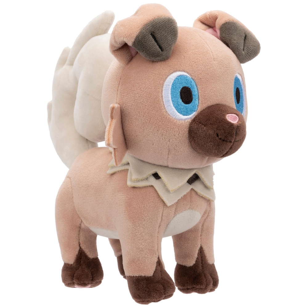 Pokémon Plush Rockruff 20cm | Smyths Toys UK