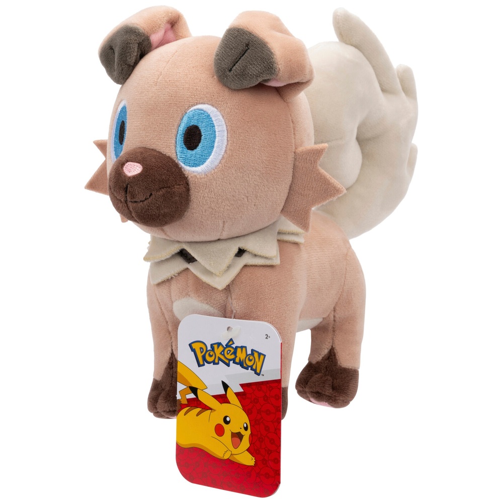 Pokémon Plush Rockruff 20cm | Smyths Toys UK