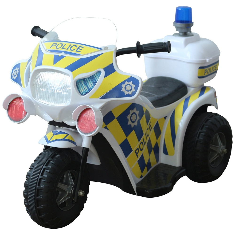 Moto de Police à 3 Roues Electrique 6V