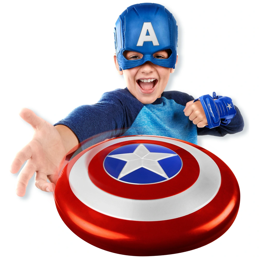 Marvel Captain America Costume Accessories Dress-Up Set Smyths