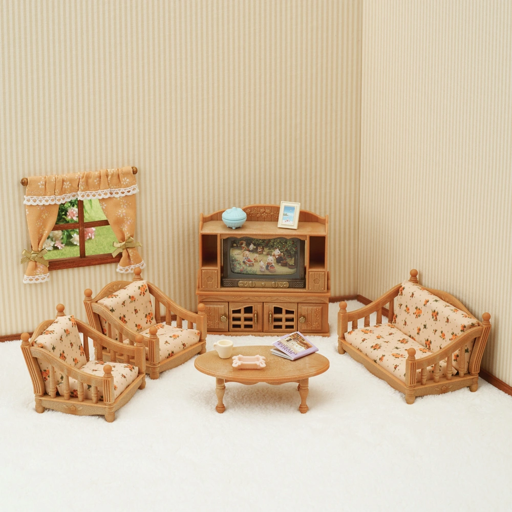 Furniture Sylvanian Family House Sylvanian Families House Red Roof