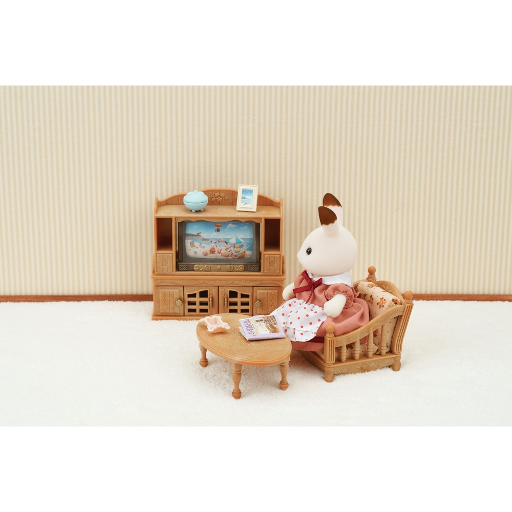 Sylvanian families living room 2024 set