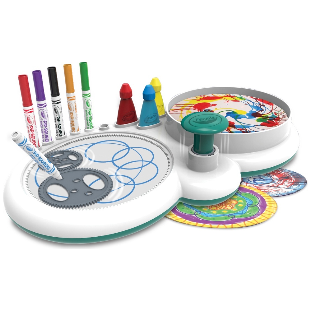 Crayola Spin & Spiral Art Station Deluxe Craft Kit